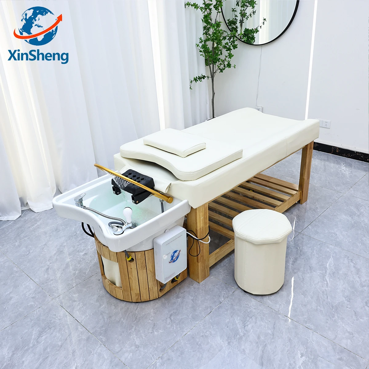 Hair Care Is Self Care - XinSheng โต๊ะนวดเตียงนวดแชมพูเตียงหัวสปาเฟอร์นิเจอร์ Salon ผมอุปกรณ์ซักผ้า Beauty Care