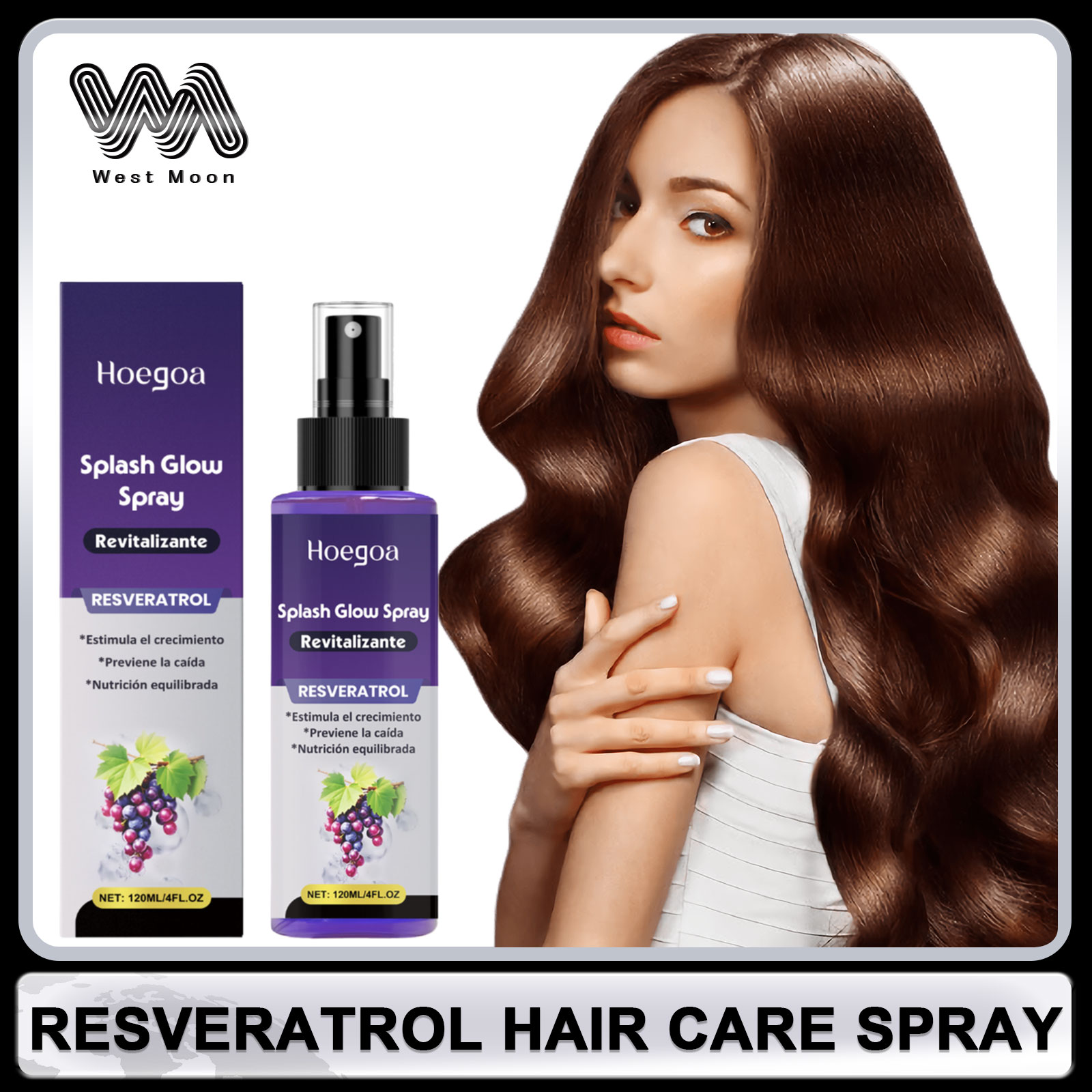 Hair Care Hair Serum - Resveratrol Hair Care สเปรย์ Anti Baldness