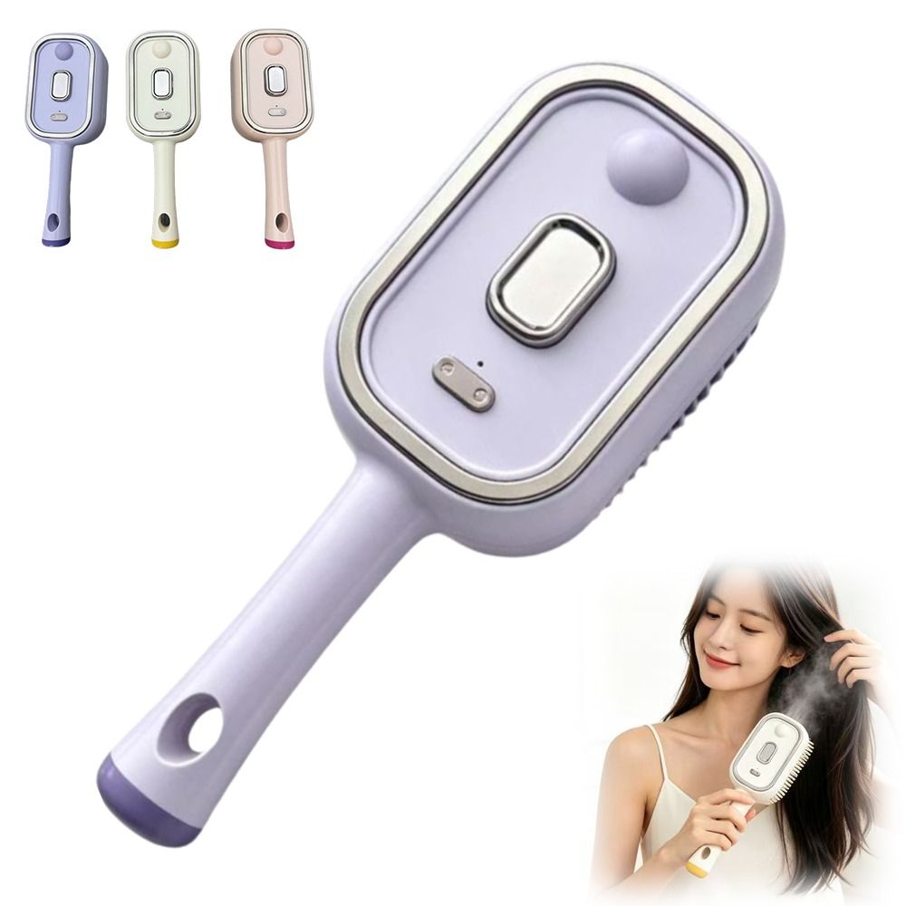 Hair Care Is Self Care - หวีไฟฟ้านวดผมแบบพ่นสเปรย์ ป้องกันไฟฟ้าสถิต ทำความสะอาดตัวเองได้ ใช้สำหรับทาออยล์บำรุงผม ของขวัญ
