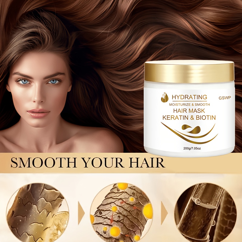 GSWP มาส์กผมเคราตินบำรุงความชุ - Hair Care Keratin บทวิจารณ์และราคา