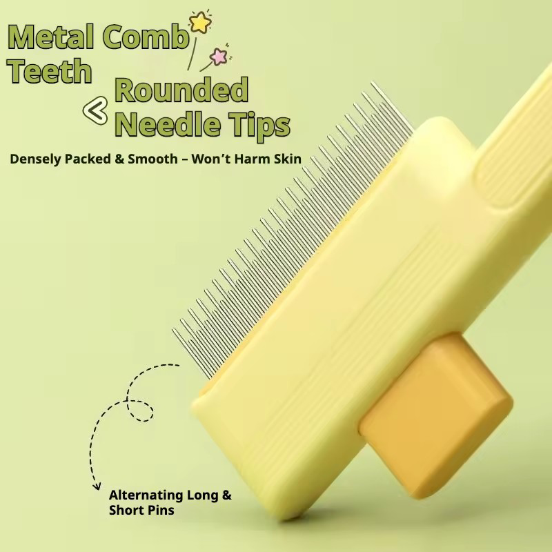หวีแปรงกำจัดขนสัตว์เลี้ยงแบบทำ - Hair Care Is Self Care บทวิจารณ์และราคา