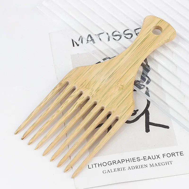 1 ชิ้นไม้ไผ่ธรรมชาติไม้หวีผม A - Bamboo Hair Brush บทวิจารณ์และราคา