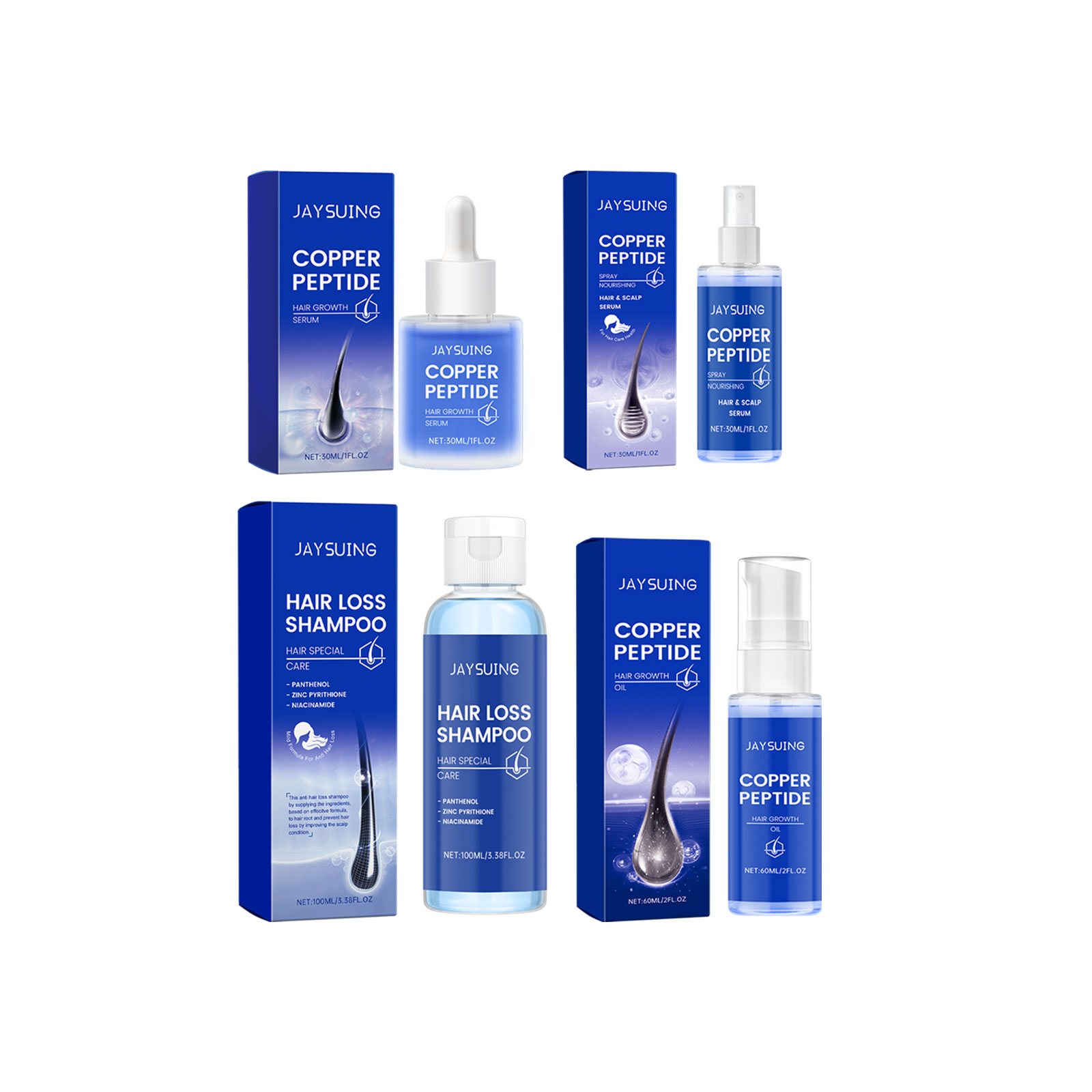 Copper Peptide แชมพู Hair Grow - Hair Care Hair Serum บทวิจารณ์และราคา