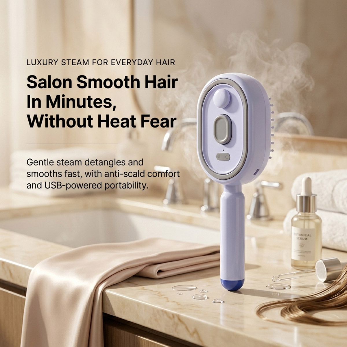หวีไฟฟ้าทำความสะอาดตัวเองได้ พ - Hair Care Is Self Care บทวิจารณ์และราคา