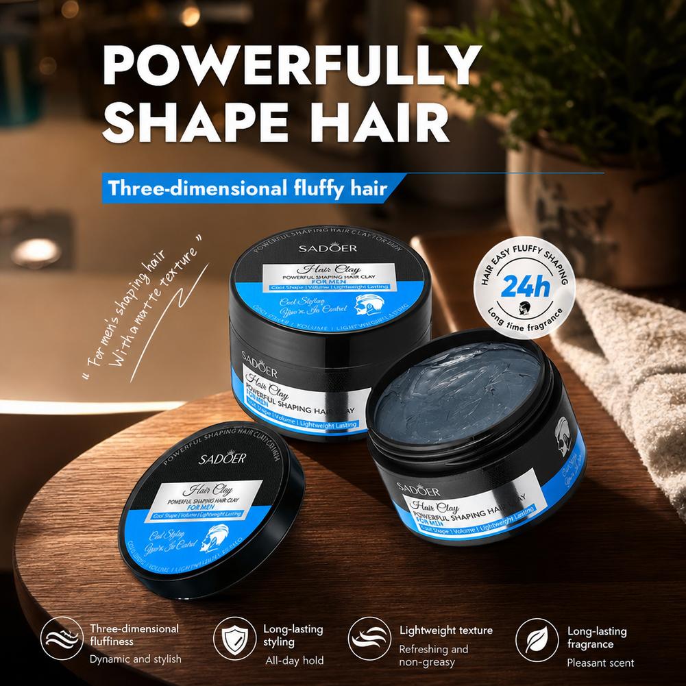 ดินเหนียวจัดแต่งทรงผมเนื้อแมท  - Hair Care For Men บทวิจารณ์และราคา