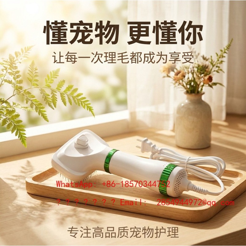 เครื่องเป่าขนสัตว์เลี้ยง 2 in  - Bamboo Hair Brush บทวิจารณ์และราคา