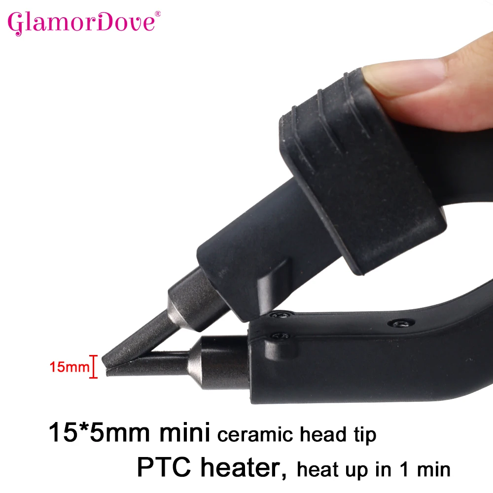 Hair EXTENSION เครื่องทําความร - Glue Gun Hair บทวิจารณ์และราคา
