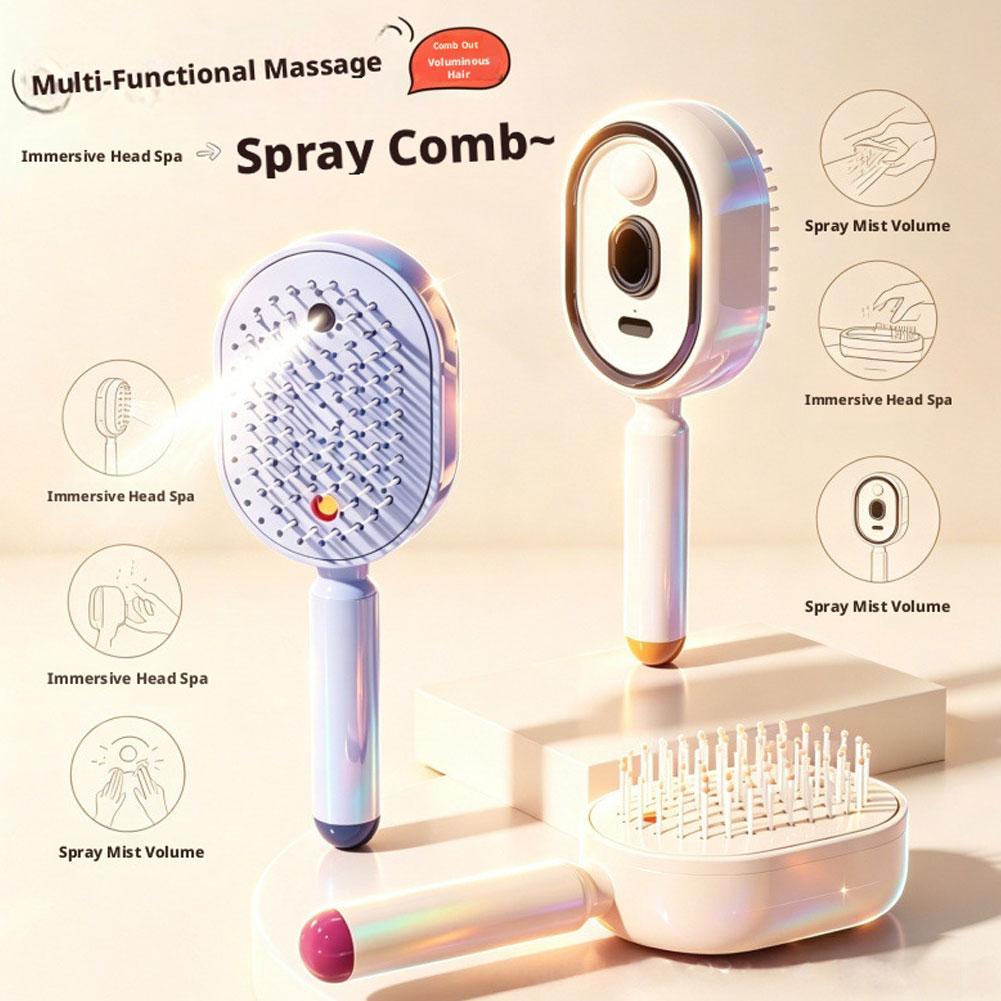 ชุดหวีไฟฟ้าแบบพ่นละอองพร้อมระบ - Hair Care Is Self Care บทวิจารณ์และราคา