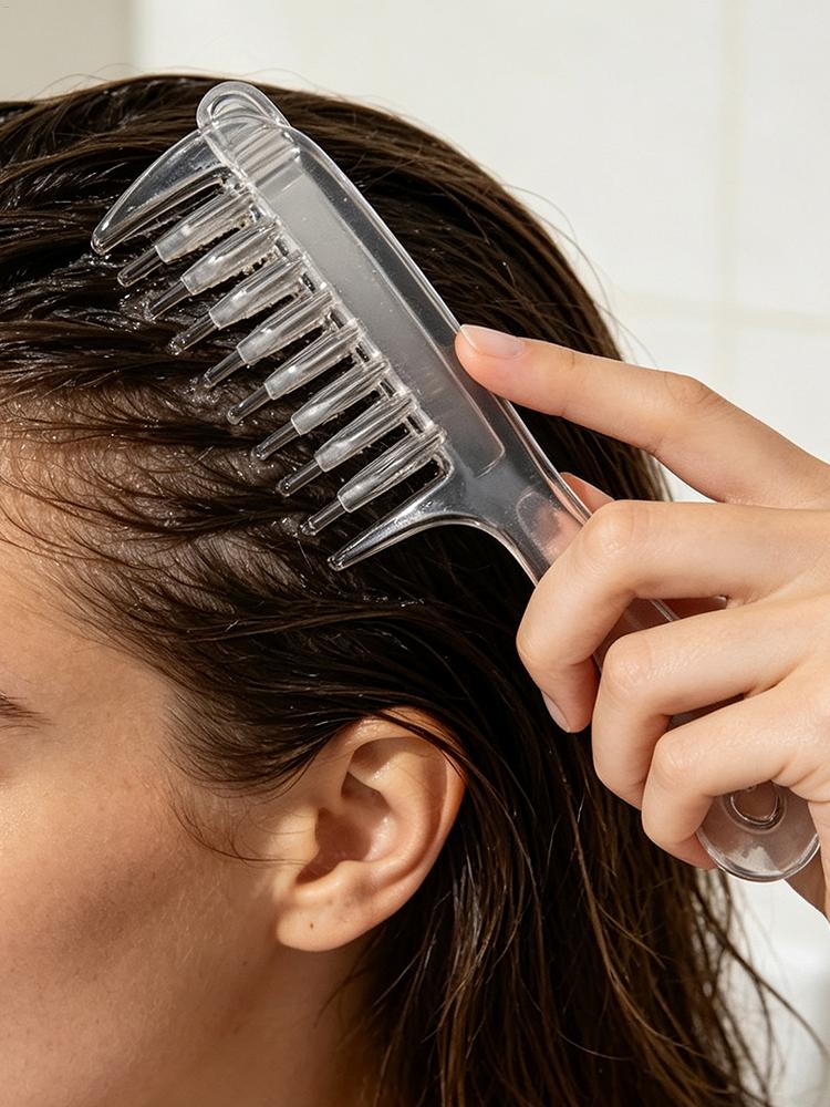 หวีสำหรับทาเซรั่มบำรุงผมแบบเติ - Hair Care Hair Serum บทวิจารณ์และราคา