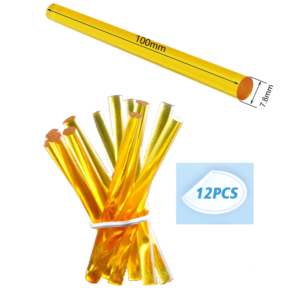 12 ชิ้น/ชุด ขนาด 0.7*10 ซม. กา - Glue Gun Hair บทวิจารณ์และราคา