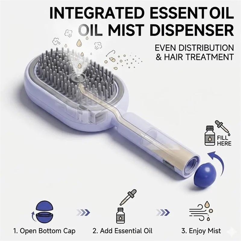 หวีสเปรย์ดูแลเส้นผมไฟฟ้า ป้องก - Hair Care Is Self Care บทวิจารณ์และราคา