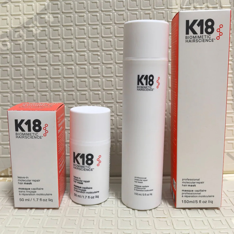 มาส์กบำรุงผม Hot K18 แบบไม่ต้อ - Hair Care Keratin บทวิจารณ์และราคา