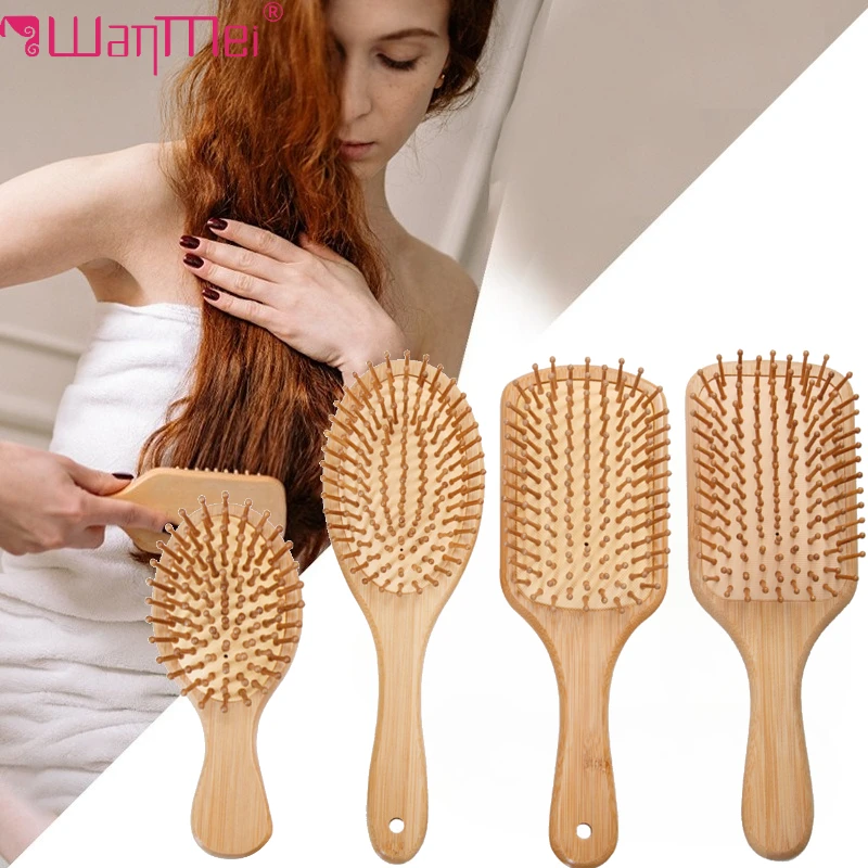 แปรงหวีผมไม้ไผ่สำหรับผู้หญิง ห - Bamboo Hair Brush บทวิจารณ์และราคา