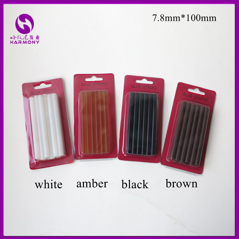 12 ชิ้น/กล่องสี่สีขนาดเล็ก Ker - Glue Gun Hair บทวิจารณ์และราคา