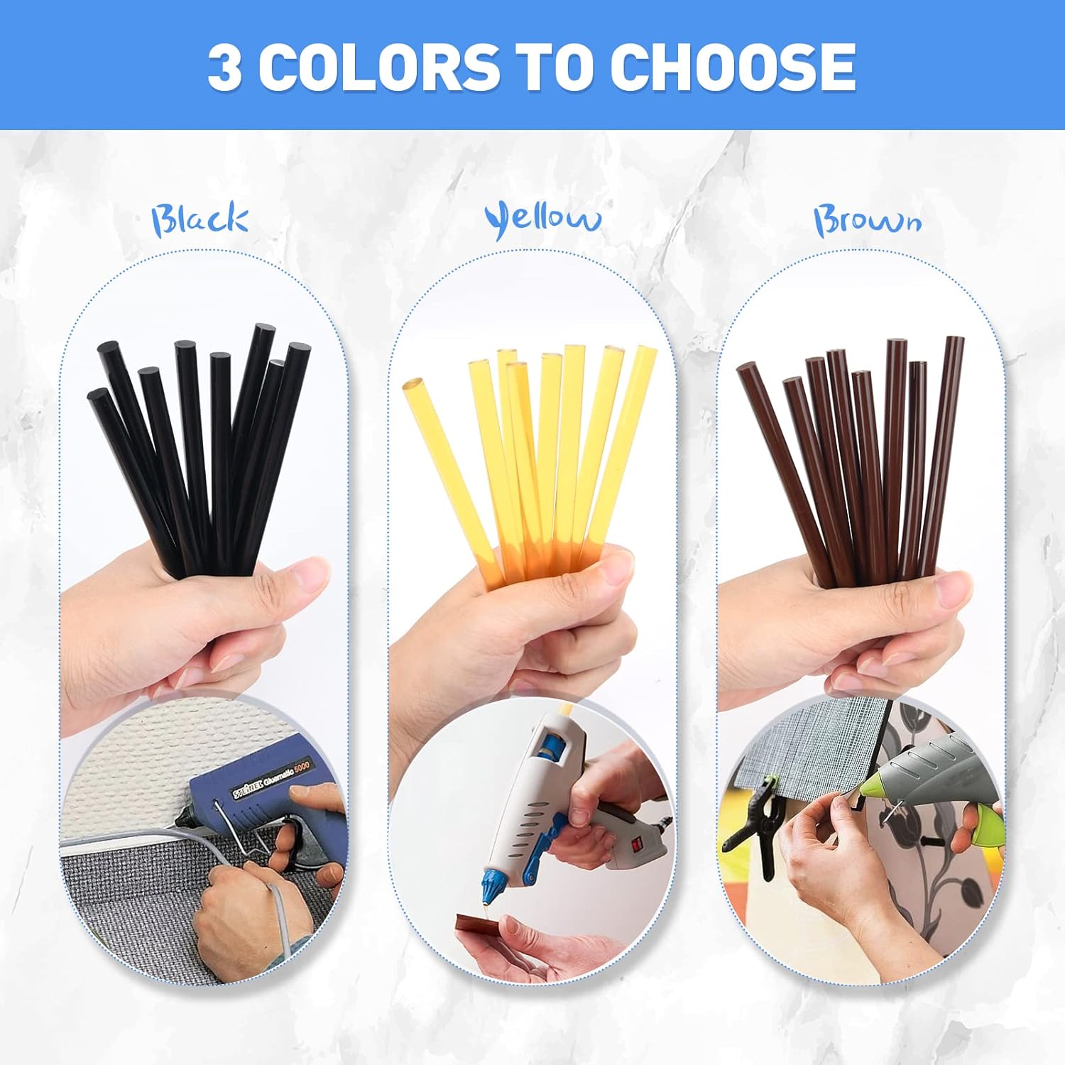 กาวติดผมแบบแท่งสำหรับต่อผมมืออ - Glue Gun Hair บทวิจารณ์และราคา