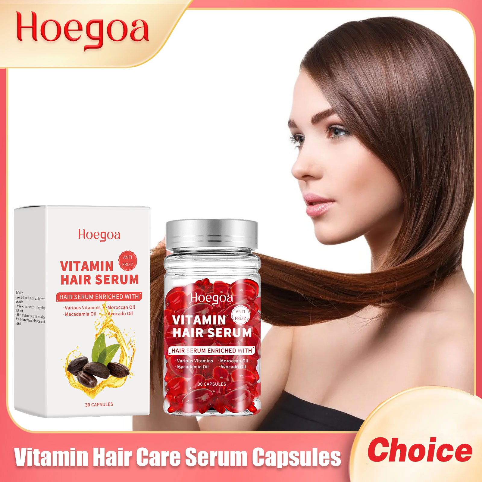วิตามินเซรั่มบํารุงเส้นผมแคปซู - Hair Care Hair Serum บทวิจารณ์และราคา