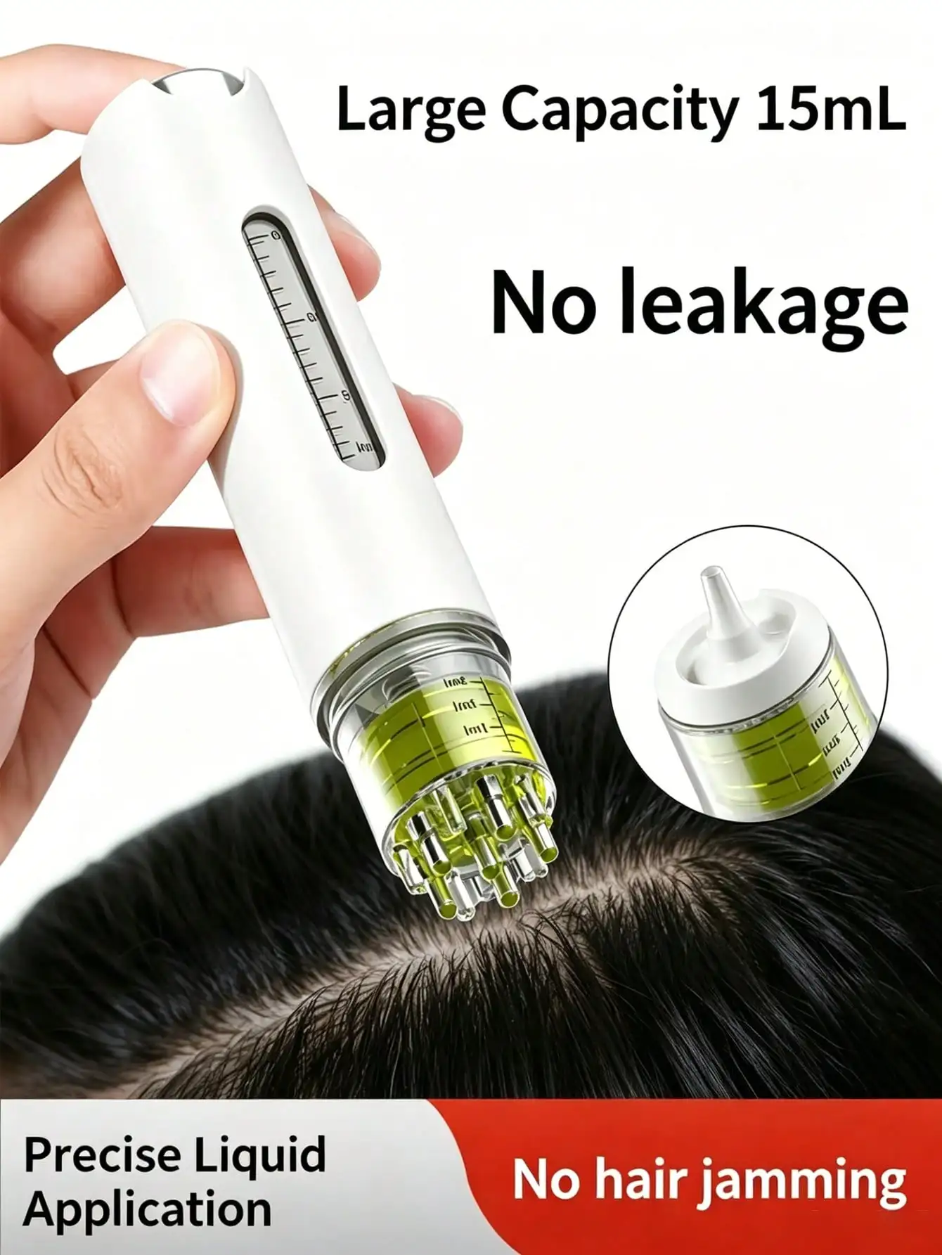 อุปกรณ์ทาเซรั่มบำรุงหนังศีรษะแ - Hair Care Hair Serum บทวิจารณ์และราคา